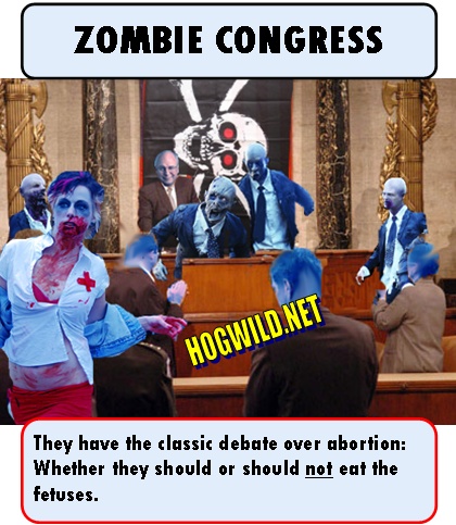 halloween cartoon zombie congress