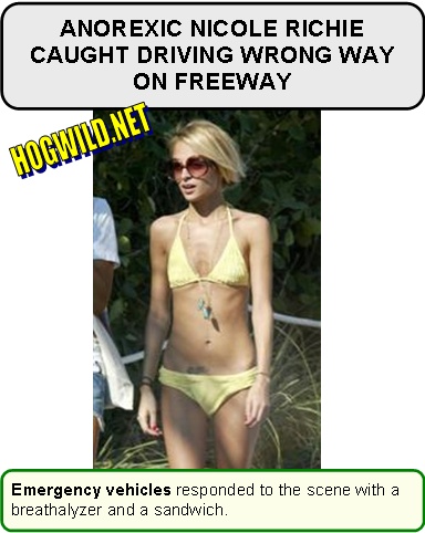 nicole richie lindsay lohan skinny. Nicole Richie will finally