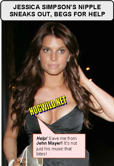 jessica simpson nipple slip