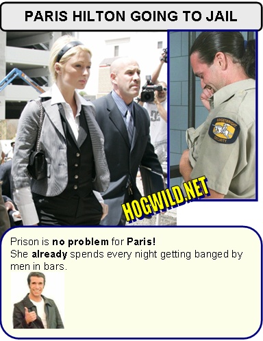 paris hilton jail