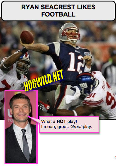 ryan seacrest nfl football