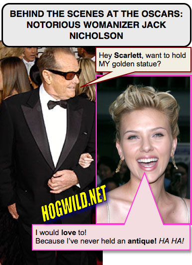 jack nicholson scarlett johansson oscars