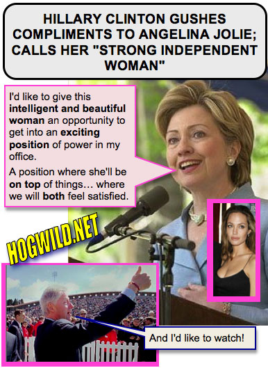 funny myspace pictures: hillary clinton