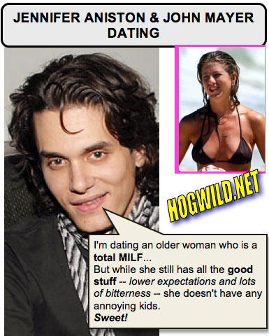 funny myspace pictures jennifer aniston john mayer