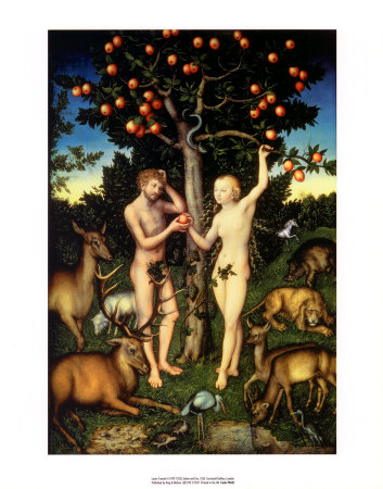 adam and eve apple