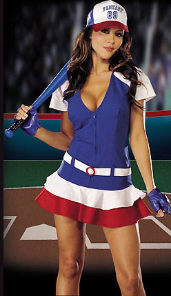 baseball hot girl boobies