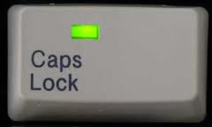 caps lock