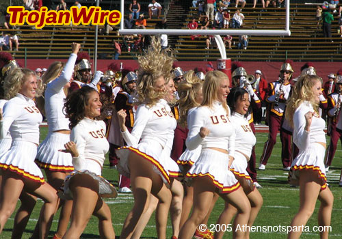 usc cheerleaders