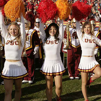 usc cheerleaders