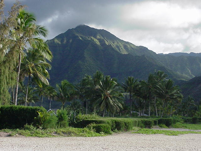 Kauai, Hawaii. Just like Ohio except for the incredible mountains, palm trees, and bims in thongs.