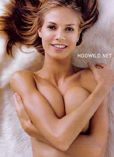 heidi klum breasts