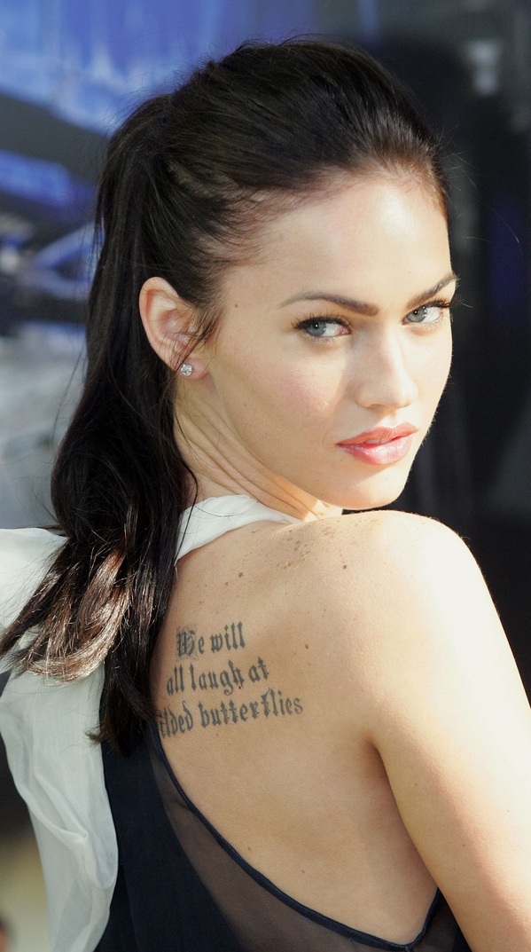 Megan Fox Tattoos Pics: Which is your favorite?