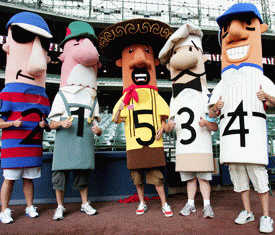 milwaukee brewers sausage race