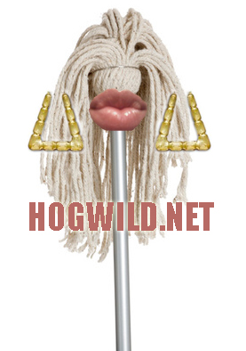 girl mop