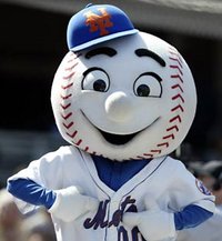 Mascot Mr. Met