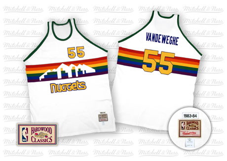 denver nuggets jersey kiki vandeweghe