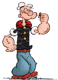 Ever wonder why Popeye has exceptionally big forearms?