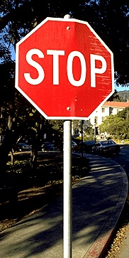 stop sign