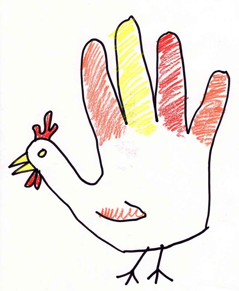drawing turkey