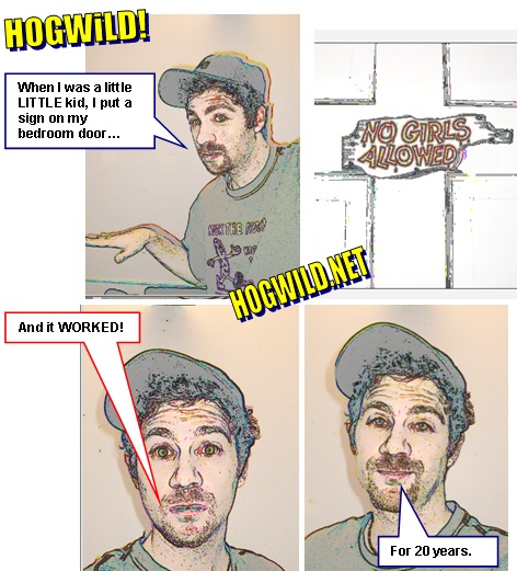 Funny Myspace Cartoons Hogwild Comic When I Was A Little