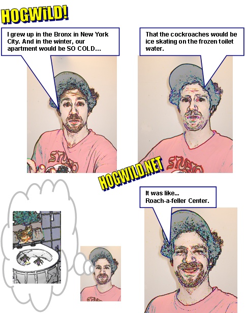 funny myspace cartoon: new york city