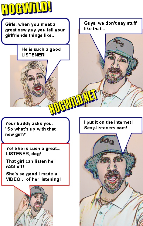 relationship cartoon good listener