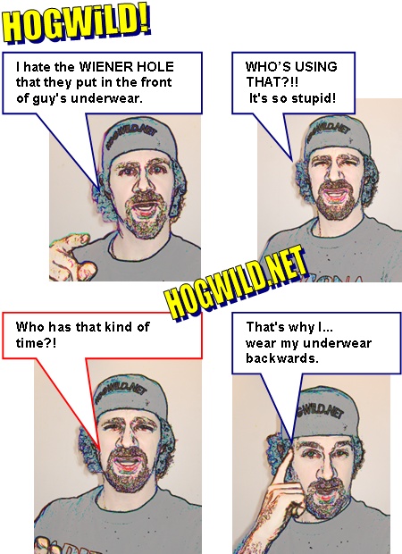 wiener hole cartoon