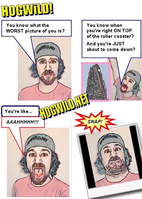 roller coaster cartoon