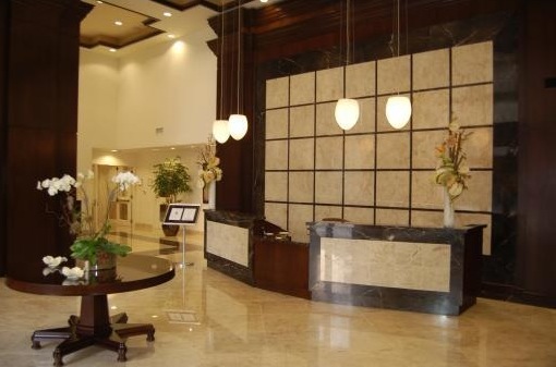 two city plaza lobby